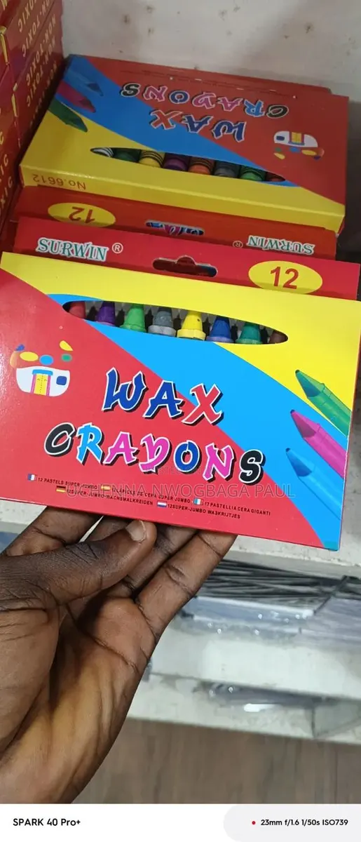 Jumbo Wax Crayons 72 PKS · Photo 1