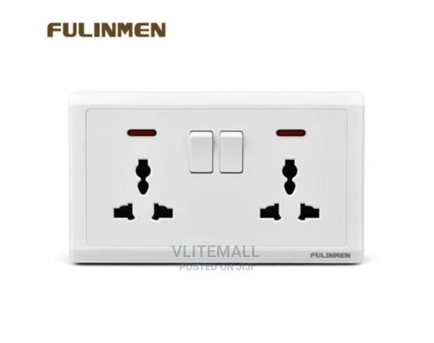 Fulinmen Double Multi Socket White · Photo 1
