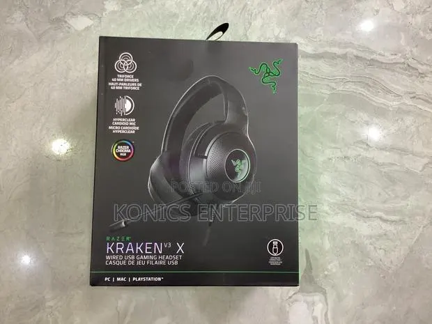 Razer - Kraken V3 X Wired Over-the-Ear Gaming Headset · Photo 1