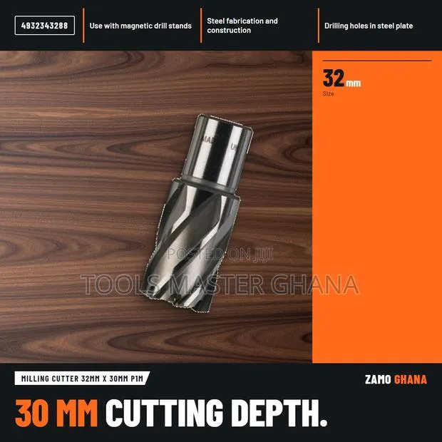 Milling Cutter 32Mm X 30Mm P1M - · Photo 1