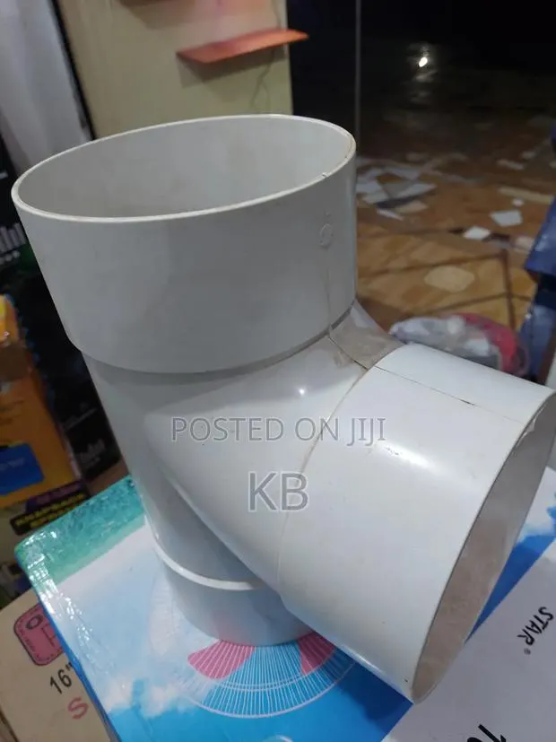 PVC T-Joint Pipe Fitting,Strong Drainage Tee Connector · Photo 3