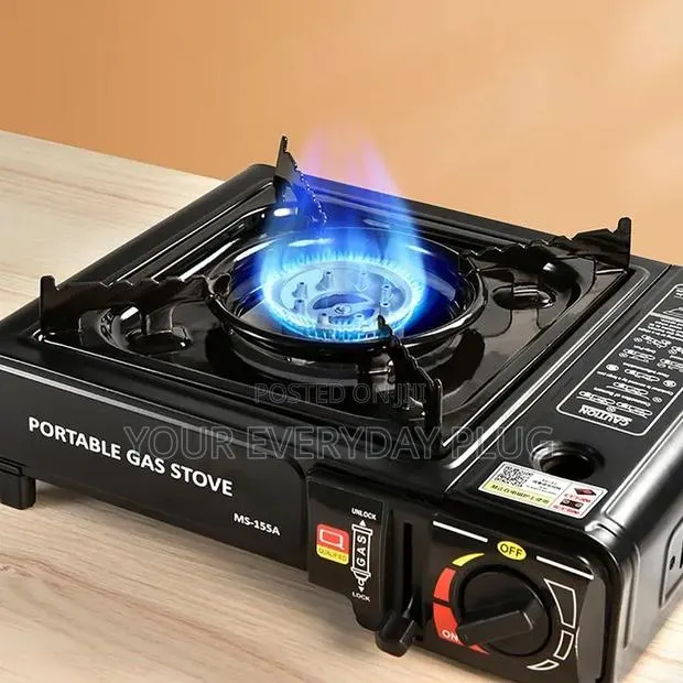 Portable Gas Stove With 2 Portable Gas · Photo 1