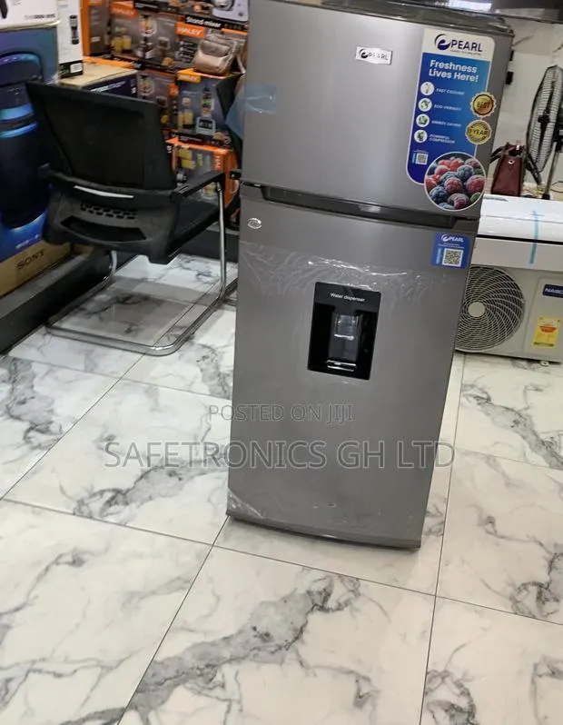 Excellent Pearl Pf-252twd-5e 204l Dispenser Fridge Doubledoor Topmount · Photo 1