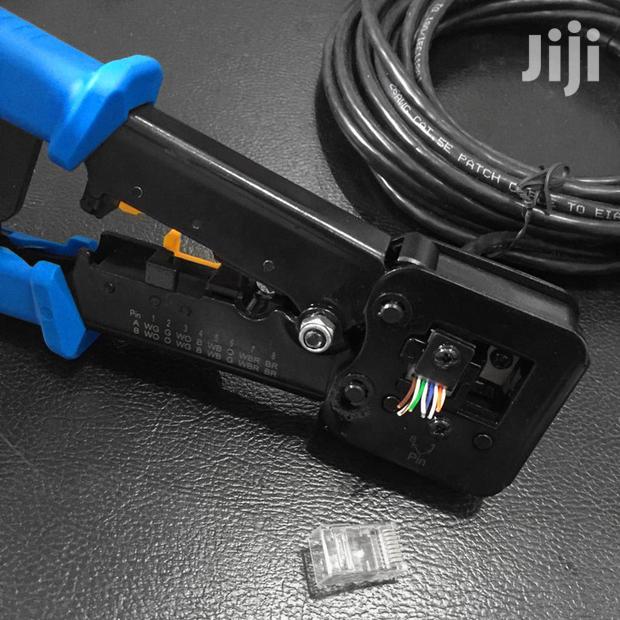 Rj45 Crimp Tool Cat5 Cat5e Cat6 Crimping Tool for Rj45/Rj12 · Photo 2