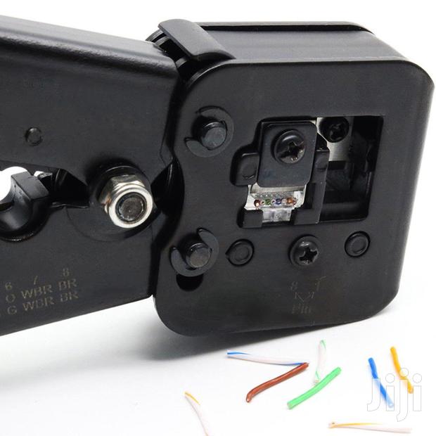 Rj45 Crimp Tool Cat5 Cat5e Cat6 Crimping Tool for Rj45/Rj12 · Photo 6