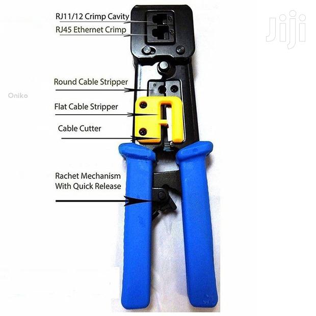 Rj45 Crimp Tool Cat5 Cat5e Cat6 Crimping Tool for Rj45/Rj12 · Photo 7