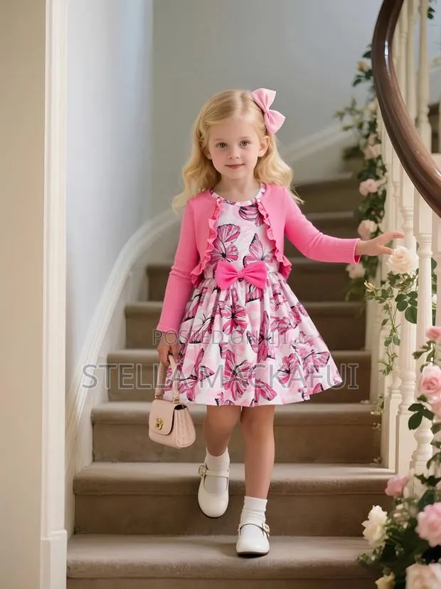 Cute Dress With Coat for 1-5yrs Only · Photo 2
