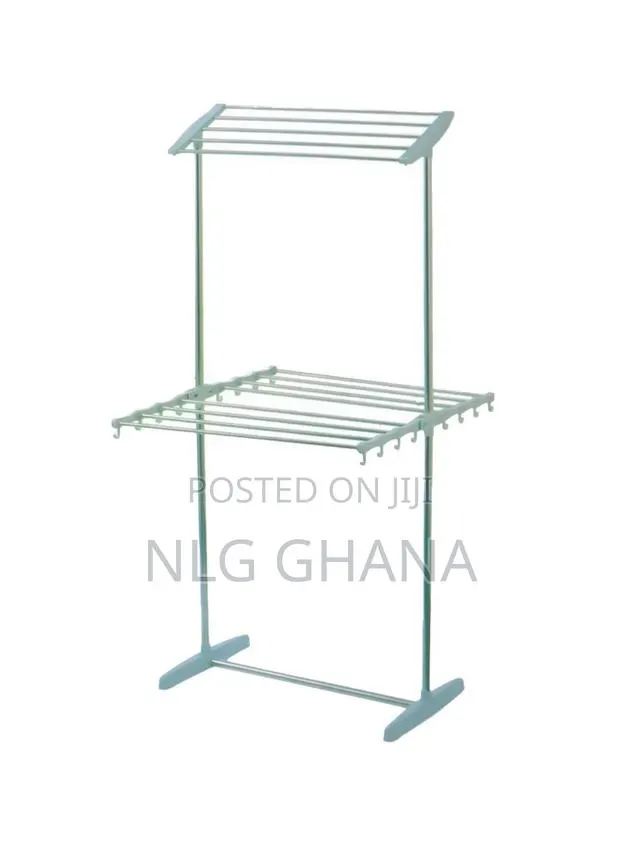 2 Layer Multifunctional Clothes Drying Rack. Ghx3142 · Photo 1