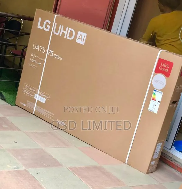 Massive 75" LG Smart TV · Photo 1
