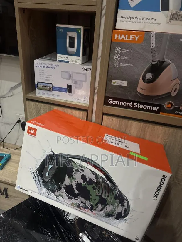 New JBL Boombox 3 Wireless Bluetooth Speaker(Waterproof) · Photo 1