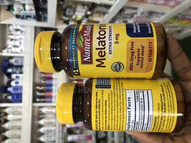 Nature Made Extra Strength Melatonin 5mg, 90 Tablets · Photo 1