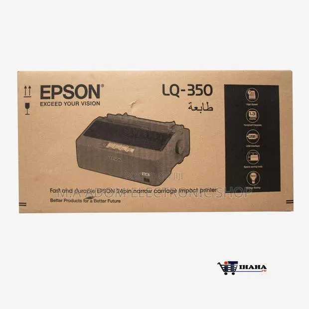 Epson Printer Lq350 Dot Matrix 24 Pin 10 Cpi Usb Port Parallel · Photo 1