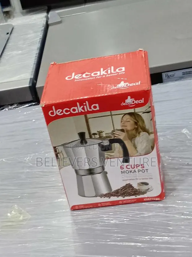 Brew Café-Style Coffee With Decakila Moka Pot · Photo 1