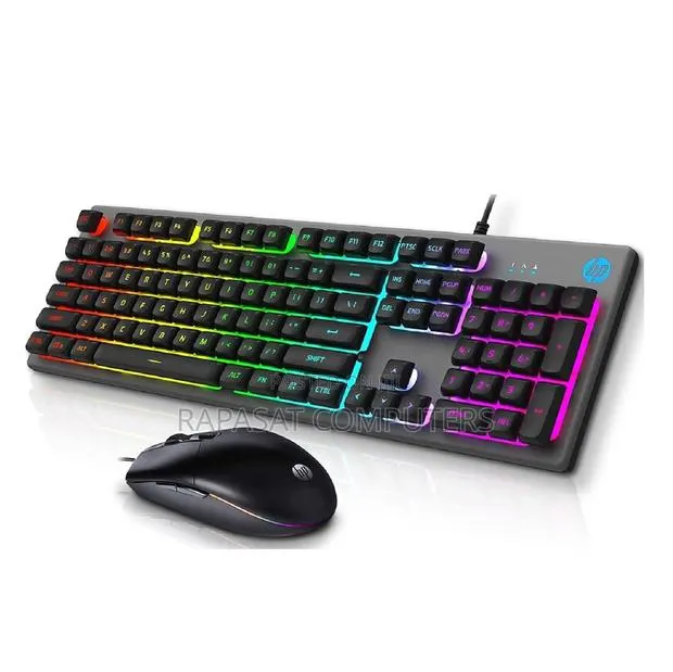 Hp Wired Gaming Keyboard & Mouse Combo With Light K550 · Photo 1