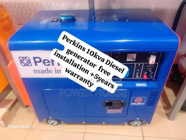 Professional Grade Perkins Diesel Generator 10kva Silent · Photo 1