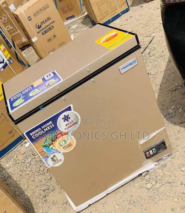 Get Nasco FreezeFusion 150 Liters 1 Door Nas200fl Freezer (Gold) · Photo 1