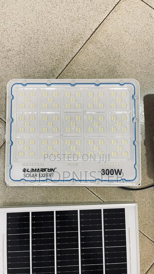 300w Solar Flood Light Ip66 With Separate Panel · Photo 1
