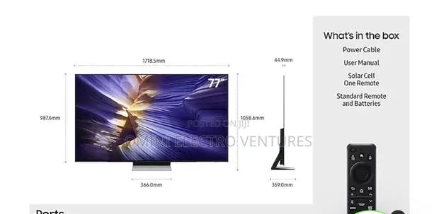 The Biggest Samsung 77 Oled S90f Smart Uhd TV · Photo 1