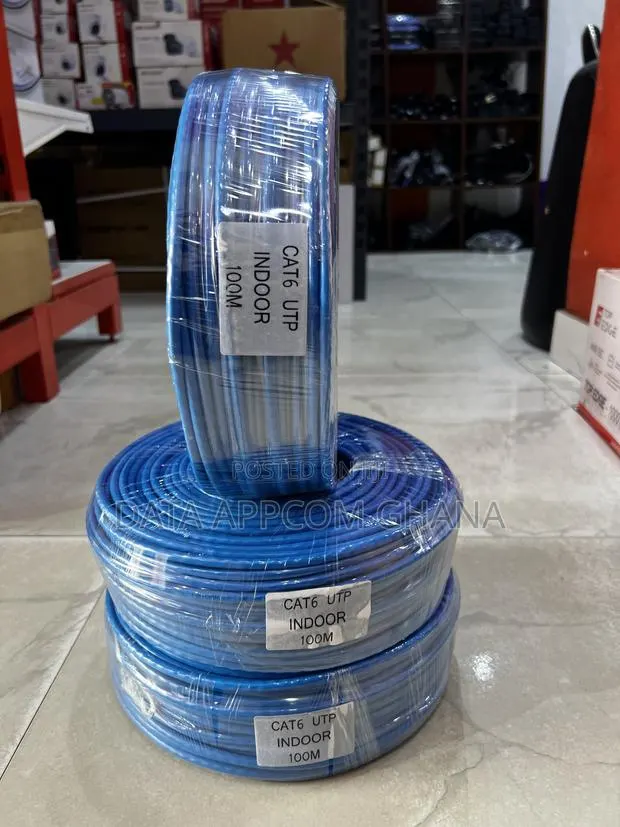 Cat6 UTP Indoor Cable 100m · Photo 1