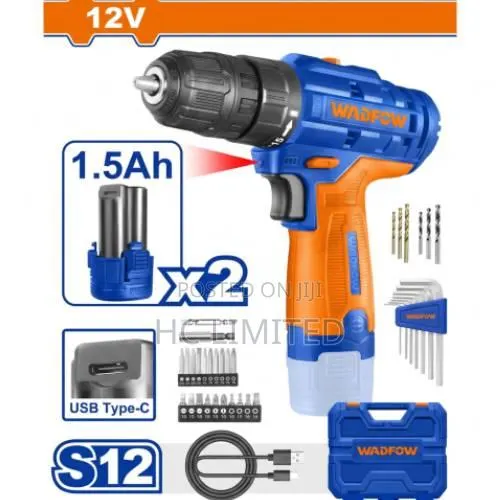 WADFOW Cordless Drill - WCDS525 · Photo 1