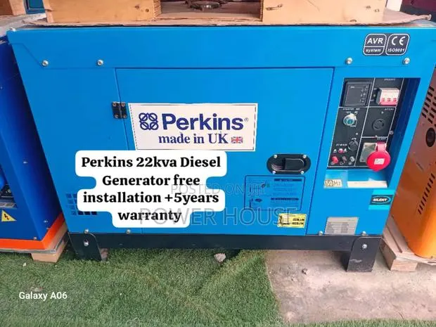 Gearbox Ideas Perkins Diesel Generator 22kva Silent Perkins Generator · Photo 1