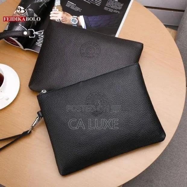 Portable Executive Mens Pouch Wallet Purse Bag · Photo 1