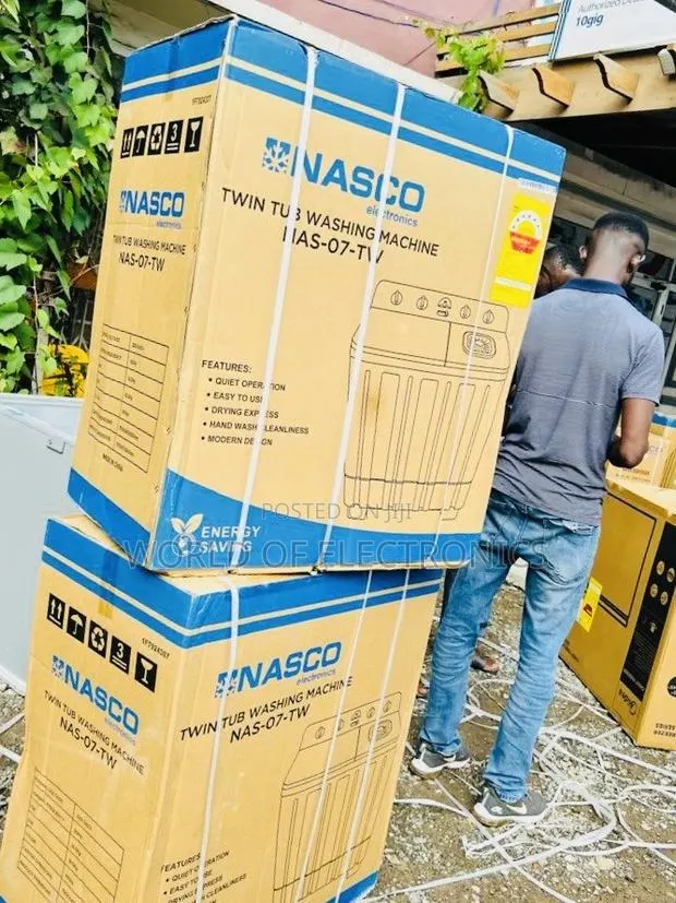 Best Buy Twin Tub Top Load NASCO WASHING MACHINE 7KG TT NAS-07-TW · Photo 1