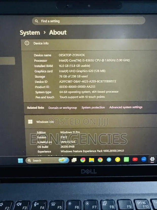 Laptop Dell Latitude 5400 16GB Intel Core i5 SSD 256GB · Photo 1