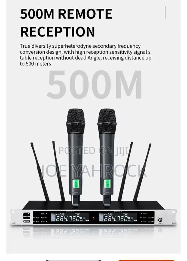 2in1 500meters Cordless Mics · Photo 1