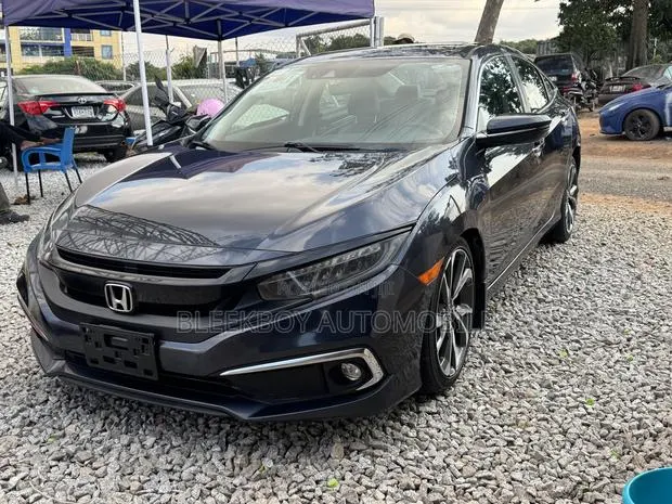 Honda Civic Touring Sedan 2020 Gray · Photo 1