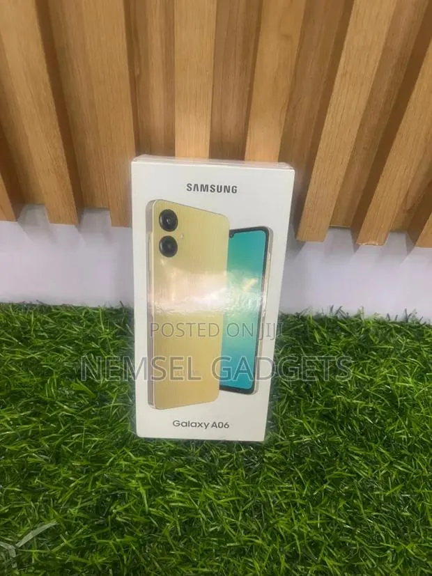 New Samsung Galaxy A06 128 GB Black · Photo 1