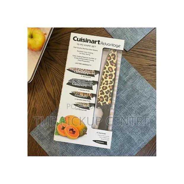 Cuisinart Advantage 10 Piece Animal Print Cutlery Knife · Photo 1