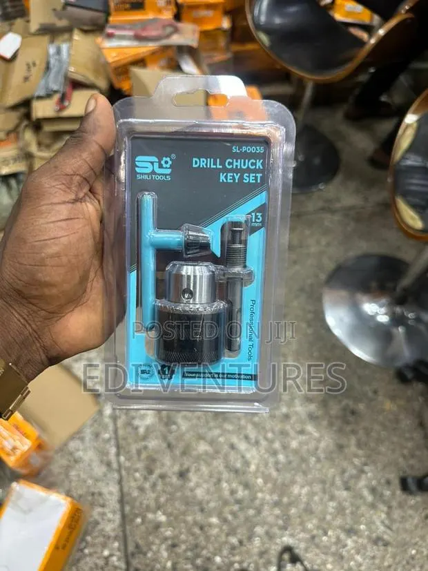 13mm Drill Keyed Chuck With Adapter · Photo 1