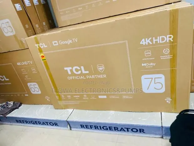 TCL 75 "P6k HDR Bezel-Less Google Tv (2025) · Photo 1