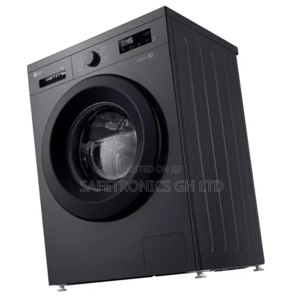Premium Black Lg 8kg Frontloading Fullyautomatic Washingmachine · Photo 1