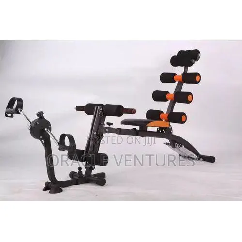 Six Pack Care Abdominal Machine - Black/ Red · Photo 1