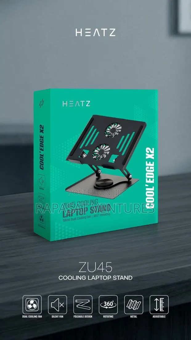 Heatz Laptop Cooling Stand Zu45 · Photo 1