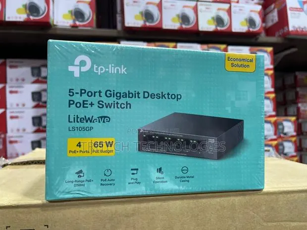 Tp-Link Ls105gp 5port Gigabit Desktop Switch With 4port Poe · Photo 1