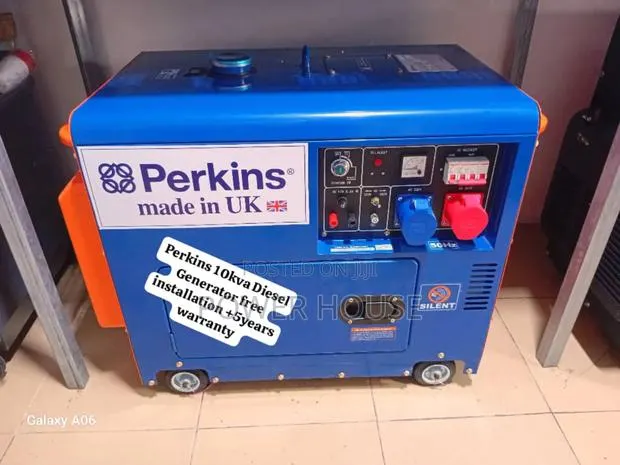 Glitch Master Perkins Diesel Generator 10kva Silent · Photo 1