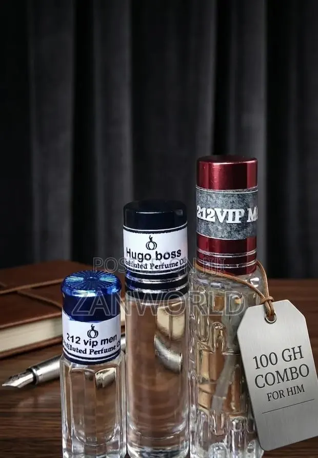 100% Undiluted Perfume Oils Combo for Him. · Photo 1