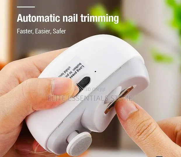 Electric Automatic Rechargeable Nail Clipper Trimmer Polisher File · Photo 1