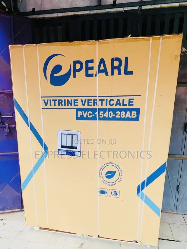 Get a New Sleek Three Door Pearl PVC-1540 Display Fridge · Photo 1