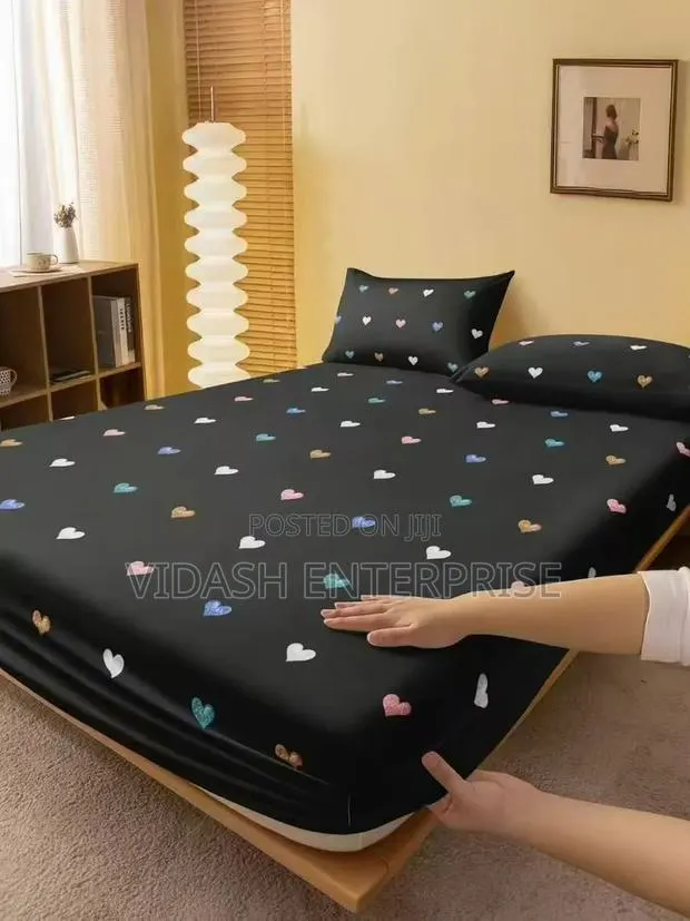 "New In: Waterproof Mattress Covers for All Bed Sizes."
- " · Photo 1