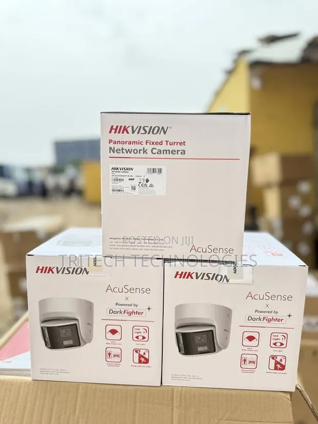 Hikvision Ds-2cd2346g2p-Isu/Sl Indoor 4mp Panoramic Acusense Fixed Ip · Photo 1