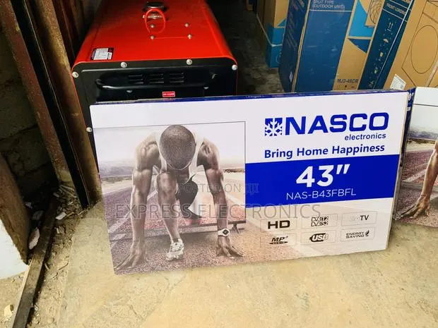 Lovely New Nasco 43" Digital Satellite LED TV - NAS-J43FB · Photo 1