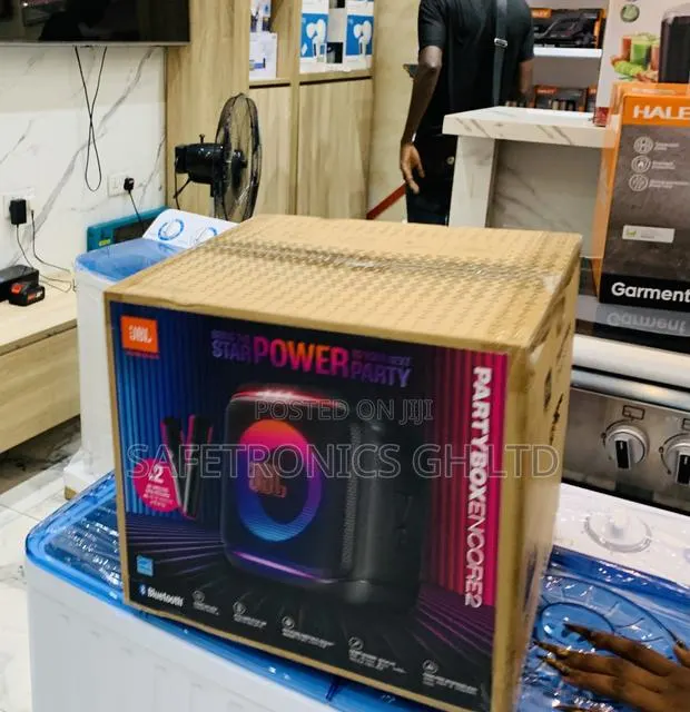Just Order JBL Partybox Encore 2 Portable Party Speaker With 2 Mics · Photo 1