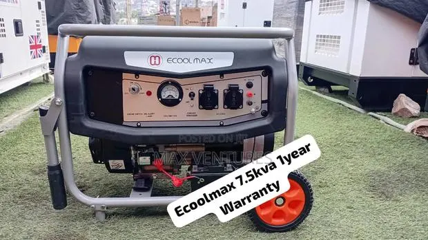Brand New Ecoolmax 7.5kVA Diesel Generator 7.5kva · Photo 1