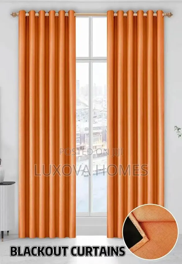 Enhance Your Privacy With Our 2in1 Blackout Curtains. · Photo 1