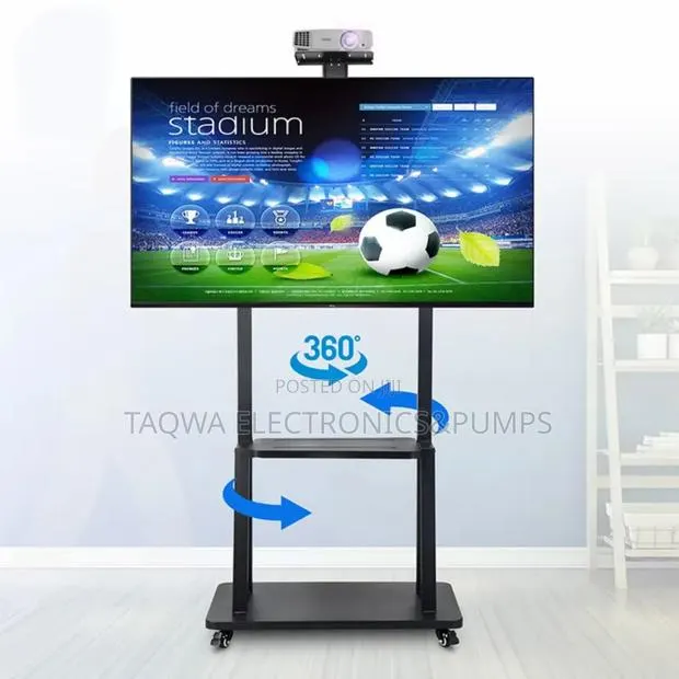 Easy Rolling 32 to 75 Inches Tv Stand · Photo 1