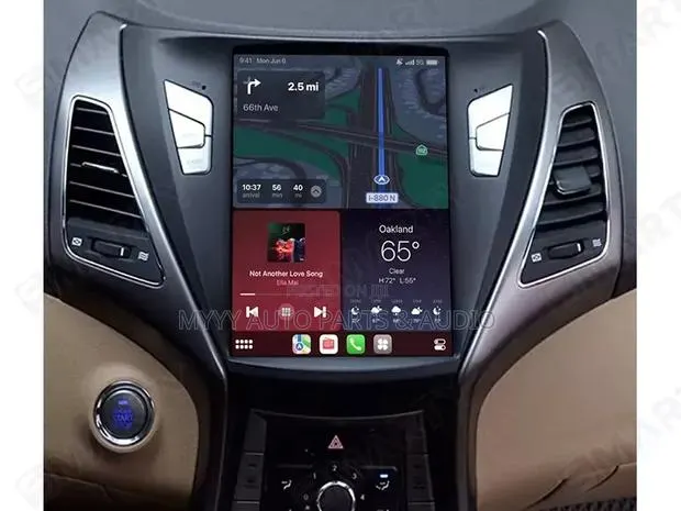 Tesla Android Screen for Hyundai Elantra 2012-2014 · Photo 1